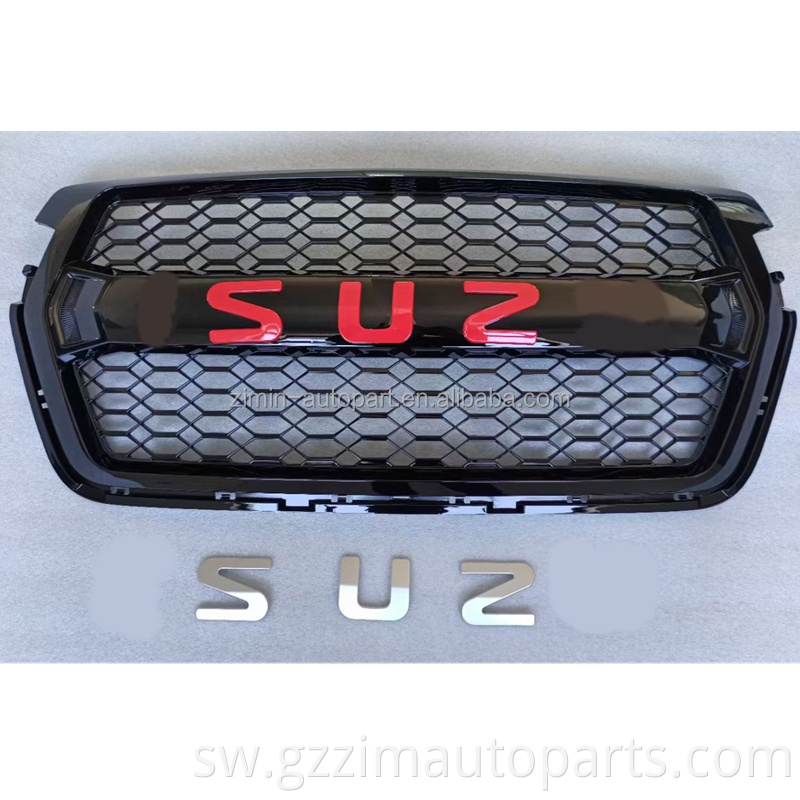 Kitengo cha mwili wa gari mbele ya grill ya Isuzu D Max 2021 Bumper Grill